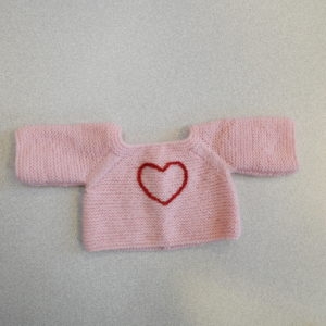 Pull bébé tricoté par l'activité d'insertion Baby Maille